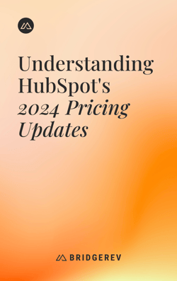 Cover Imagee Book Understanding HubSpots 2024 Pricing Updates