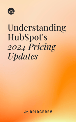 Cover Imagee Book Understanding HubSpots 2024 Pricing Updates