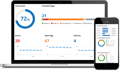 Graphic-Device Mock up-Instant Wesbite Audit