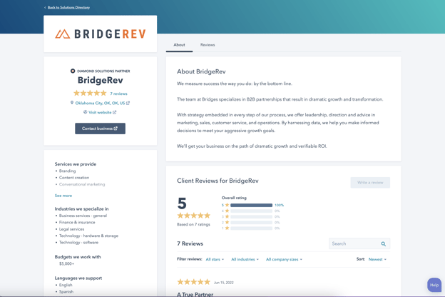 HubSpotSolutionsDirectoryBridgeRev