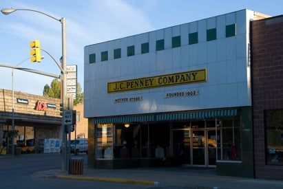 JC Penney Mother Store in Kemmerer, Wyoming.