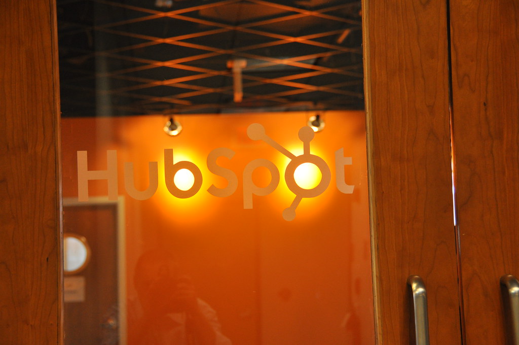 Image - Color - HubSpot Logo on a Door