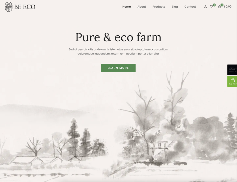 Be Eco website